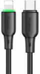 Mcdodo Cable USB-C do Lightning Mcdodo CA-4761 with LED light 1.2m (black) (CA-4761)