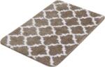 BISK Erga Orient, fürdőszoba szőnyeg 70x45 cm mikroszálas, barna-fehér, ERG-07908 (ERG-07908)