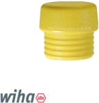 Wiha 26428 cserélhető ütőfej, sárga 40 mm - közepesen kemény PU (26428)