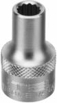 STELS 8mm 1/2" dugókulcs bi-hexagonal (13647)