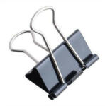 Fornax Binderkapocs 15mm, 12 db/doboz, Fornax fekete (306092)