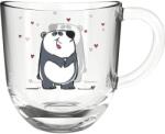Leonardo Pahar pentru copii cu mâner 280 ml, panda Pahar