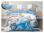 Sonia Home Lenjerie de pat Disney, bumbac finet, 6 piese, alba bleu, Cenusareasa-A676 (A676) Lenjerie de pat