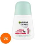 Garnier Mineral Action Control Termic 72h rol-on 3x50 ml