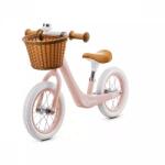 KinderKraft Rapid Running Bike cu coș Roz