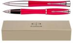 Parker Set pix+roller Parker Urban roz cu accesorii cromate (PAR-SETPRURB1)
