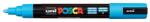 uni Marker universal UNI PC-5M Posca, 1.8-2.5 mm, albastru deschis (MARKUNIPOSCAALBASTRU)
