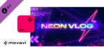 Movavi Video Editor 2024 Neon Vlog Pack