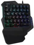 LogiLink Keyboard, wired, one hand gaming (ID0181)