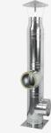 KaminHorn Cos de fum din inox izolat Diametru 180 mm Inaltime 6 m Asezat pe Sol (KI0D180X6M)
