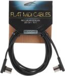 RockBoard Flat MIDI Cable Black 200 cm