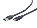 Gembird CABLU alimentare si date GEMBIRD, pt. smartphone, USB 3.0 (T) la USB 3.1 Type-C (T), 36W, 0.5m, negru, "CCP-USB3-AMCM-0.5M" (tim (CCP-USB3-AMCM-0.5M)