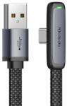 Mcdodo Cablu pentru incarcare si transfer date Mcdodo CA-3341, USB/USB-C, 100W, 6A, 1.8m, Unghi incarcare 90 grade, Negru (CA-3341) (CA-3341)