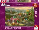Schmidt Spiele Puzzle Schmidt din 1000 de piese - Bibi Blocksberg (58424) Puzzle