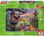 Schmidt Spiele Puzzle Schmidt din 1000 de piese - Războinica Maleficentă (58029) Puzzle