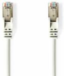 Nedis Cablu Cat 5e | SF/UTP | RJ45 Plug | RJ45 Plug | RJ45 Plug | 15.0 m | Rotund | PVC | Alb | Pliculeț (CCGP85121WT150)
