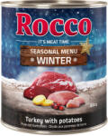 Rocco Rocco Meniu de iarnă Vită cu curcan & cartofi - 24 x 800 g