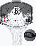 Wilson NBA Team Mini Hoop Brooklyn Nets kosárlabda szett fekete