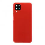 Samsung A125, A27 Galaxy A12, A12 Nacho EU verzió akkufedél (hátlap) kamera lencsével piros, gyári
