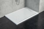Kolpa San Capo öntött műmárvány zuhanytálca 140x90, beépíthető/padlóra helyezhető, fehér 565070 (565070)