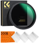 K&F Concept 52mm ND2-ND32 Variálható ND-szűrő - XV38 Nano-X Állítható Natural Density "No X" Filter (KF01.1058V1)