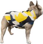  Free Dogs bélelt kutyakabát, sárga, XL-es (francia bulldog méret)