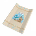  Babastar puha 2 ékes pelenkázó lap 50*70 cm - it's a boy ! maci babakocsi bézs