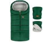 Petite&Mars - set - sac de picioare 3 în 1 + mănuși pentru cărucior Jasie Juicy Green (VP-F177951)