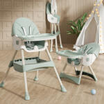 Monkey Mum® Scaun de masă pentru copii - Verde (P01468) Scaun de masa bebelusi
