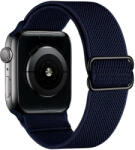 SmartWatcherz Rugalmas Szövet Apple Watch Szíj - Navy Blue, 42, 44, 45, 49mm (13373)