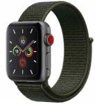 SmartWatcherz Szövet Apple Watch Szíj - Sötét Zöld, 38, 40, 41mm (15769)