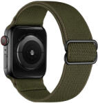 SmartWatcherz Rugalmas Szövet Apple Watch Szíj - Khaki, 42, 44, 45, 49mm (13367)