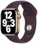 SmartWatcherz Szilikon Apple Watch Szíj - Sötét meggypiros, S/M, 42, 44, 45, 49mm (21780)