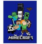 Carbotex Minecraft: Alex, Steve és a csapat polár takaró - 110 x 140 cm (MC003-KOC) - ejatekok