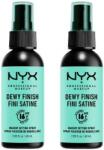 NYX Professional Makeup Dewy Finish set 2x spray fixator 60 ml pentru femei