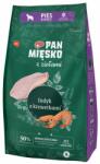 Pan Mięsko PAN MIĘSKO Hrana caine talie foarte mare, cu curcan, creveti si ierburi 9 kg