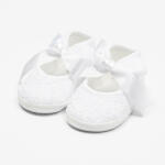 NEW BABY Baba csipke cipő New Baby fehér 12-18 h - babamarket