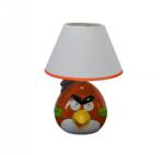Bobo Gyermekkerámia éjszakai lámpa, 28 cm, E14, 40 W, Angry Birds modell, narancssárga színű, Boboshop (D1-113-1)