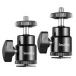 SmallRig 1/4" Camera Hot shoe Mount with Additional 1/4" Screw (2pcs Pack)2059 (2059)