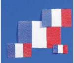 Krick Modelltechnik Franciaország Krick zászlaja 17x25 mm (2) (KR-63470)