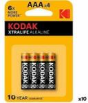 Kodak Baterii Kodak Xtralife LR03 AAA 4 Piese (10 Unități) Baterii de unica folosinta
