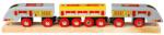 Bigjigs Toys Express Eurostar + 3 vágány (DDBJT420)