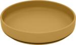 PETITEMARS PETITE&MARS szilikon tányér tapadókoronggal TAKE&MATCH Intense okker 6m+ (AGS708819)