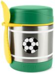 SKIPHOP SKIP HOP Spark Style termosz ételhez kanállal/villával Football 325 ml, 3 év+ (AGS9O285510)