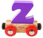 Bigjigs Toys Fa vonatkocsi - Z betű (DDBR126)