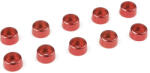 REVTEC Alátét hengerhez. fej M3 / 8mm alumínium piros (10) (GF-0406-035)