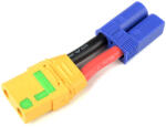 REVTEC Átalakító kábel EC5 apa - XT-90 Anti-Spark anya 10AWG (GF-1301-119)