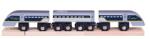 Bigjigs Toys Express Eurostar E320 + 3 vágány (DDBJT476)