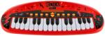 Teddies Piano ROCK STAR 31 billentyűs műanyag 46 cm-es elemmel működik, hanggal és fénnyel (TD00850972)