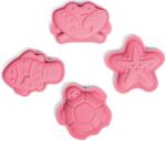 Bigjigs Toys szilikon formák rózsaszín Coral (DDBJ33603)
